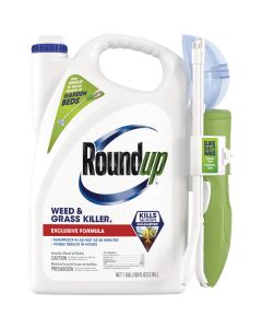 Roundup 1 Gal. Exclusive Formula Weed & Grass Killer with Sure Shot Wand