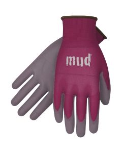 Smart Mud Women's Large Polyester Raspberry Garden Glove