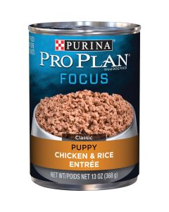 Purina Pro Plan Focus Chicken & Rice Wet Puppy Food, 13 Oz.