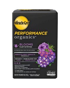 Miracle-Gro Performance Organics 1 Lb. 8-8-8 Plant Food for Bold Blooms