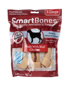 SmartBone Large Chicken Chew Bone (3-Pack)