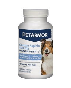 PetArmor 51 to 120 Lb. Canine Aspirin Tablets (120-Pack)