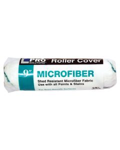 9" x 3/8" Nap Pro Solutions 33038 Microfiber Roller Cover
