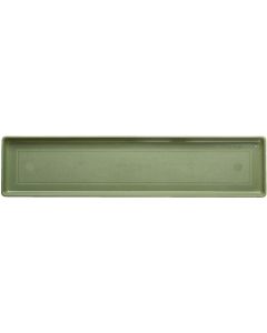 Novelty Countryside 30 In. Sage Plastic Flower Box Tray