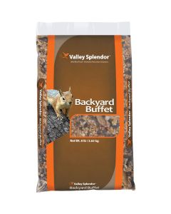 Valley Splendor Backyard Buffet 8 Lb. Chipmunk & Squirrel Wildlife Feed