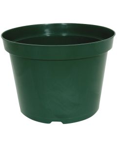 Myers 6 In. H. x 8 In. Dia. Green Plastic Flower Pot