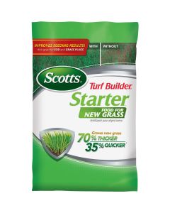 Scotts Turf Builder 3 Lb. 1000 Sq. Ft. 24-25-4 Starter Fertilizer For New Lawns