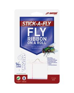 JT Eaton Stick-A-Fly 14 Ft. Fly Ribbon On A Roll
