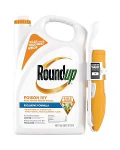 Roundup 1 Gal. Exclusive Formula Poison Ivy Plus Tough Brush Killer with Comfort Wand