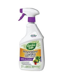 Garden Safe 32 Oz. Ready To Use Trigger Spray Houseplant & Garden Insect Killer