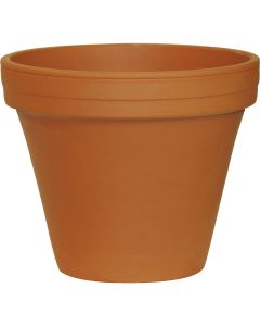 Ceramo 5-1/4 In. H. x 6 In. Dia. Terracotta Clay Standard Flower Pot