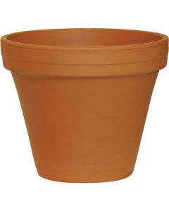 Ceramo 6-3/4 In. H. x 7-3/4 In. Dia. Terracotta Clay Standard Flower Pot