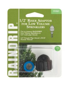 Raindrip 1/2 In. Female Pipe Thread x 1/2 In. Female Pipe Thread Sprinkler-To-Drip Adapter