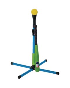 Franklin MLB 25 to 34.75 In. Youth Batting Tee with Bat & Ball