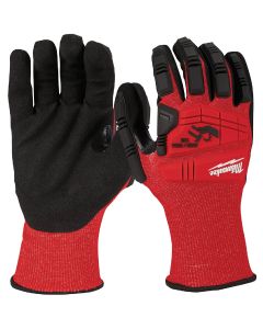 Milwaukee Impact Cut Level 3 Medium Unisex Nitrile Dipped Work Gloves
