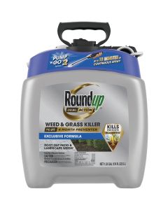 Roundup Dual Action Pump-N-Go 1.33 Gal. Ready To Use Wand Sprayer Weed & Grass Killer