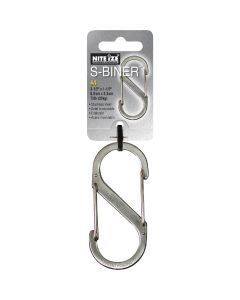 Nite Ize S-Biner Size 4 75 Lb. Capacity Stainless Steel S-Clip Key Ring