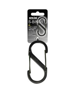 Nite Ize S-Biner Size 5 100 Lb. Capacity Black S-Clip Key Ring