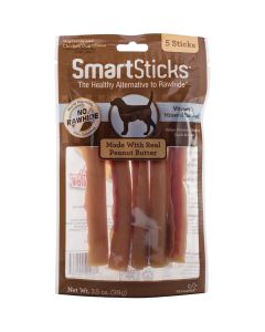 SmartBone SmartSticks Peanut Butter, Chicken, & Vegetable Chew Bone (5-Pack)