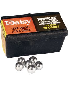 Daisy Steel 3/8 In. Slingshot Ball (70-Count)