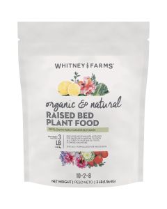 Whitney Farms 3 Lb. 10-2-8 Organic Raised Bed Dry Plant Food