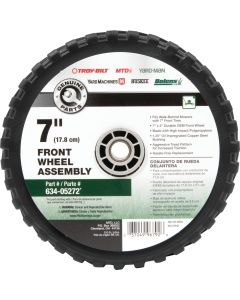 MTD Original Equipment 7 In. Front Wheel Assembly for Most Walk-Behind Mowers