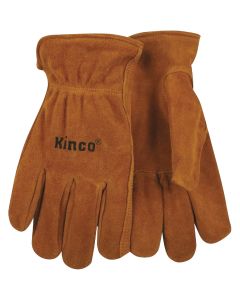 Kinco Men's XL Golden Full Suede Cowhide Work Glove