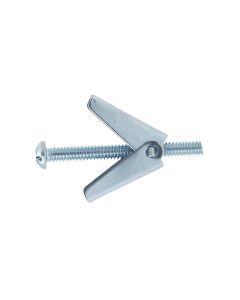Hillman 3/16 In. Round Head 2 In. L Toggle Bolt Hollow Wall Anchor (50 Ct.)