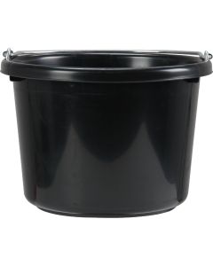 8qt Black Poly Bucket