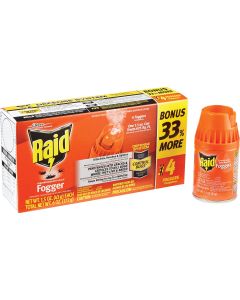 Raid Concentrated Deep Reach 1.5 Oz. Indoor Insect Fogger (4-Pack)