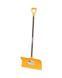 Garant 21 In. Poly Blade Snow Pusher with Steel Wear Strip