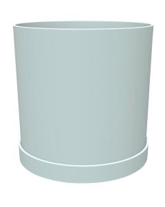 Bloem Mathers Collection 10 In. Misty Blue Plastic Planter