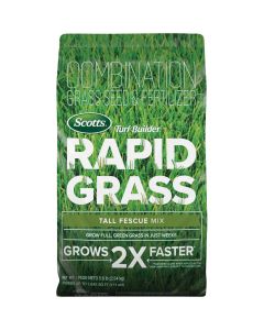 Scotts Turf Builder Rapid Grass 16 Lb. Tall Fescue Mix Seed & Fertilizer Combination