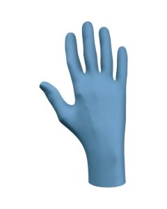 Showa Large Blue Nitrile Biodegradable Disposable Gloves (100-Pack)