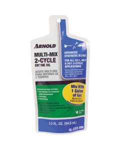 Arnold 3.2 Oz. Synthetic Blend Multi-Mix 2-Cycle Motor Oil
