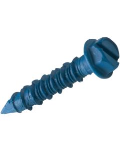 Tapcon 1/4 In. x 1-1/4 In. Slotted Hex Washer Concrete Screw Anchor (8 Ct.)