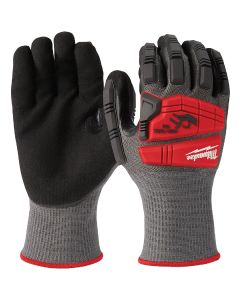 Milwaukee Impact Cut Level 5 Unisex Medium Nitrile Dipped Work Gloves