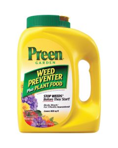 Preen 5.625 Lb. Ready To Use Granules Garden Weed Preventer Plus Plant Food