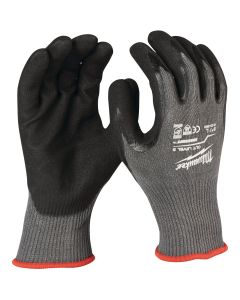 Milwaukee Unisex Large Nitrile Coated Cut Level 5 Work Glove