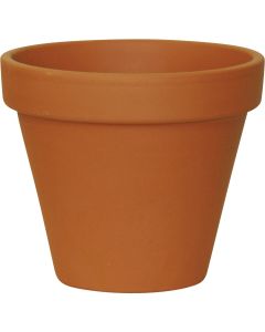Ceramo 3-3/4 In. H. x 4-1/2 In. Dia. Terracotta Clay Standard Flower Pot