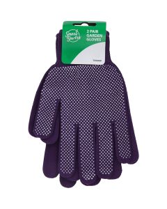 Smart Savers 1 Size Fits All Cotton Garden Glove (2-Pack)