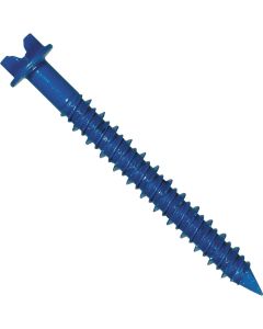 Hillman 3/16 In. x 2-3/4 In. Slotted Hex Washer Tapper Concrete Screw (20 Ct.)