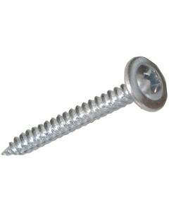 Hillman #8 x 3/4 In. Zinc Modified Truss Head Needle Point Lath Screw (100 Ct.)