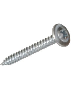 Hillman #8 x 1 In. Zinc Modified Truss Head Needle Point Lath Screw (100 Ct.)