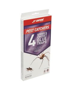 JT Eaton Pest Catchers Indoor Glue Cricket & Spider Trap (4-Pack)