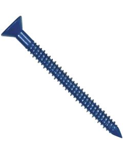 Hillman 1/4 In. x 1-1/4 In. Flat Head Tapper Concrete Screw (25 Ct.)