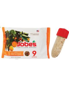 Jobe's 8-11-11 Fruit & Citrus Fertilizer Spikes (9-Pack)