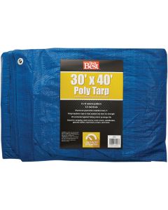 Do it Best Blue Woven 30 Ft. x 40 Ft. General Purpose Tarp