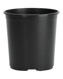 Myers 3 Gal. 9 In. H. x 10-1/2 In. Dia. Black Poly Flower Pot