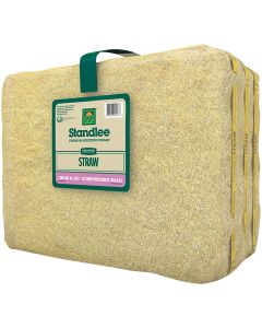 Standlee Premium Western Forage 18 Cu. Ft. Certified Straw Grab & Go Compressed Bale